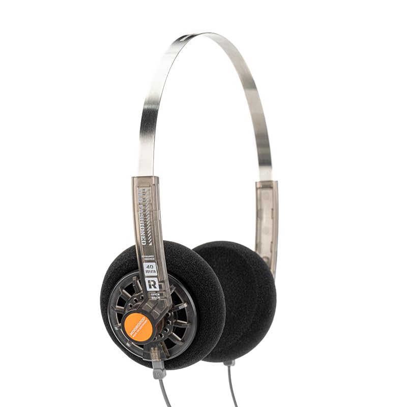 Open-Back On-Ear Headphones, 40mm Driver
