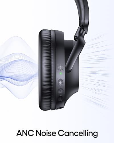 ANC Bluetooth Headphones, 100H Playtime