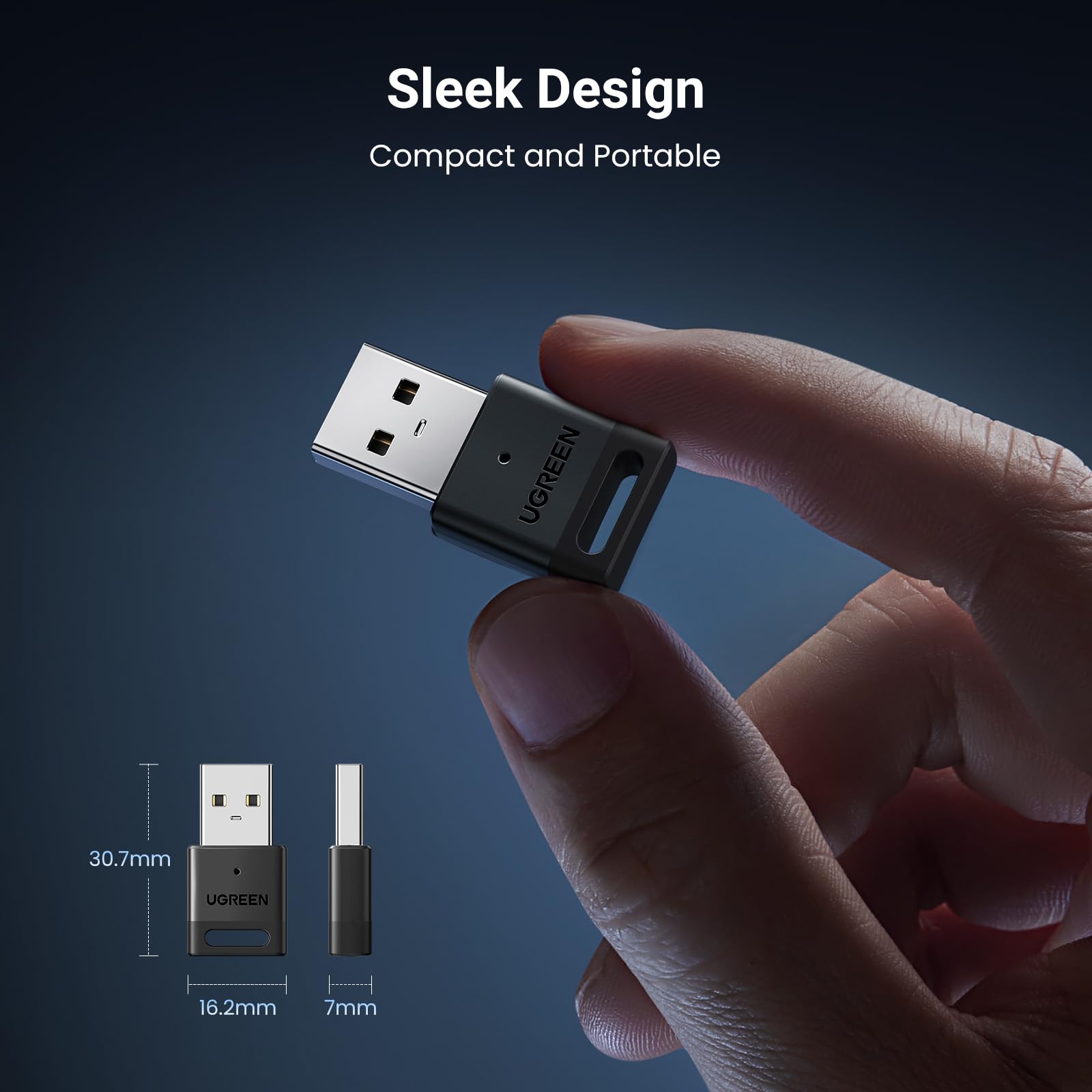 UGREEN Bluetooth 5.3 USB Adapter