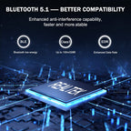 Techkey Long Range Bluetooth Adapter for Desktop PC