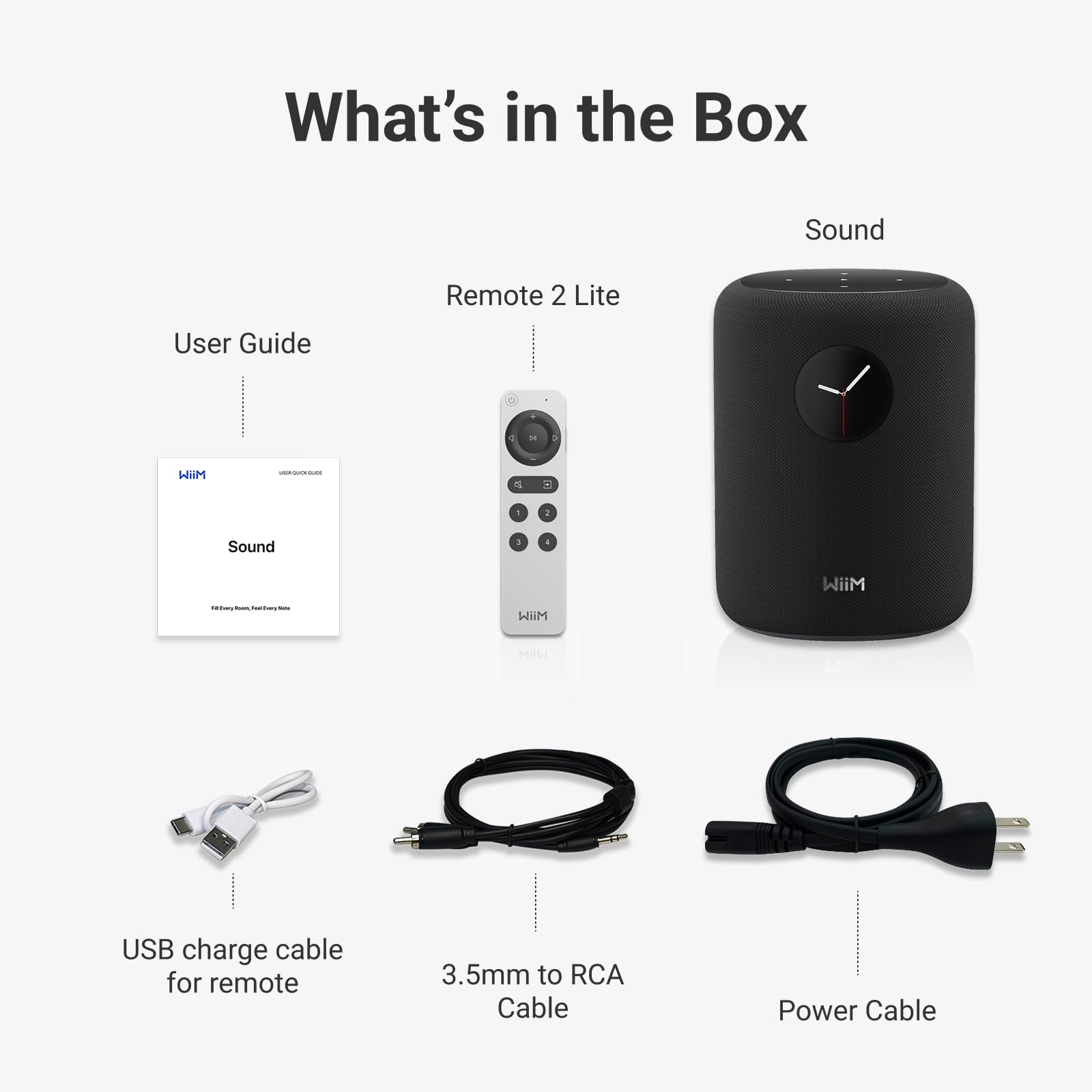 WiiM Smart Hi-Res Touch Speaker