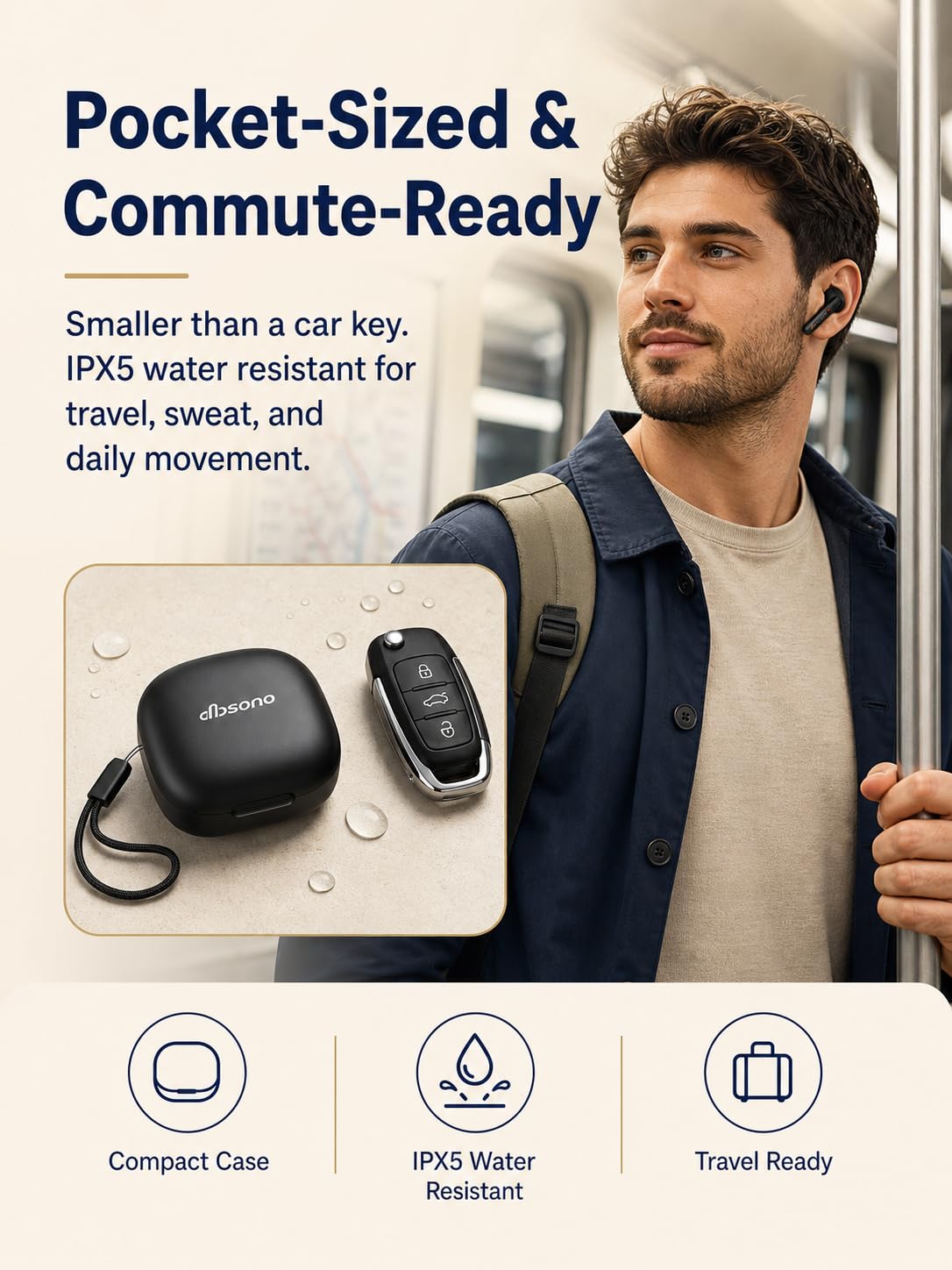 True Wireless Earbuds, 25H Playtime