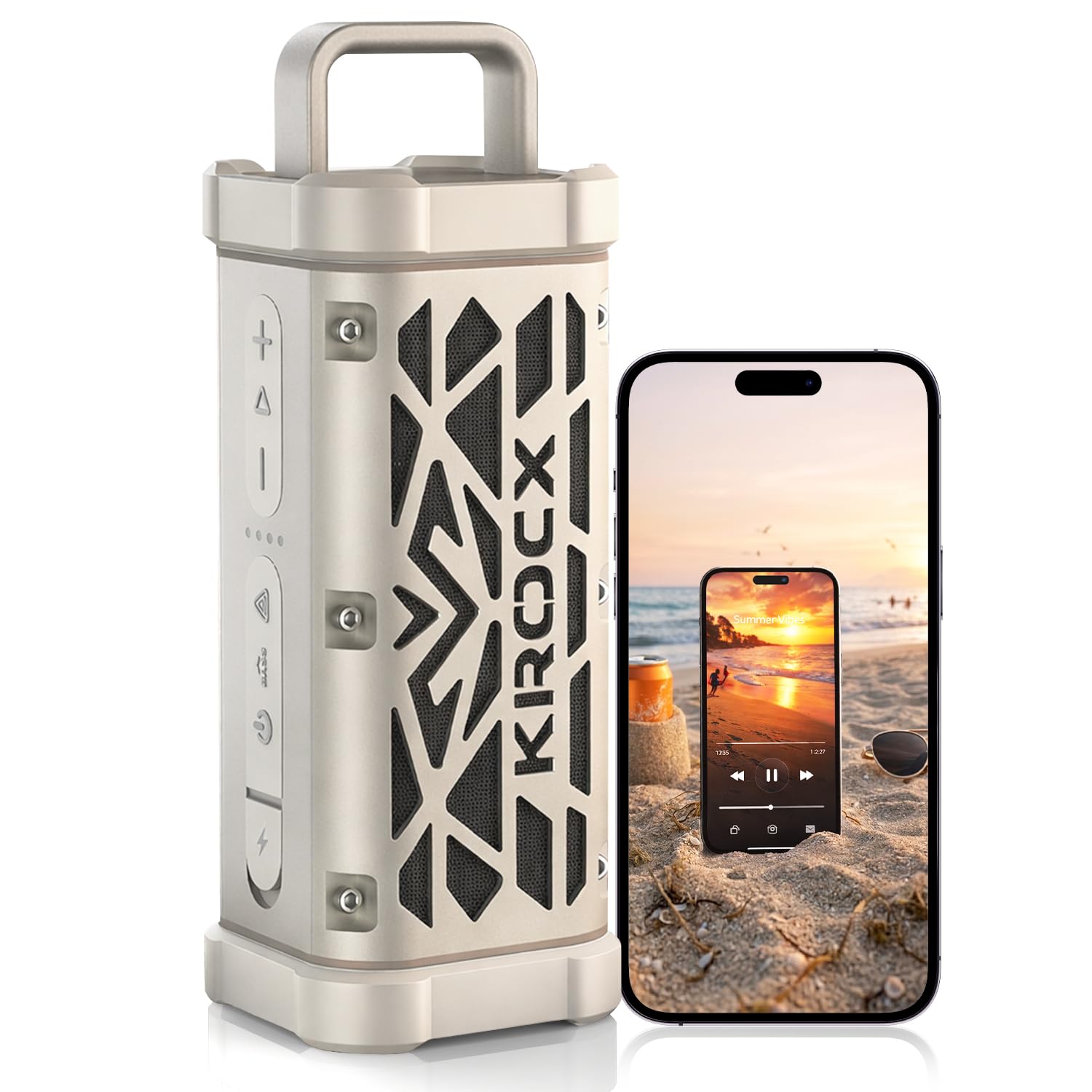 KROCX TRAVOR Magnetic Outdoor Bluetooth Speaker