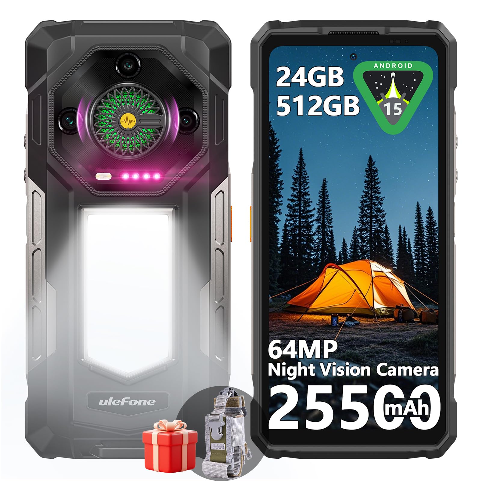 Ulefone Armor Rugged Android 15 Smartphone