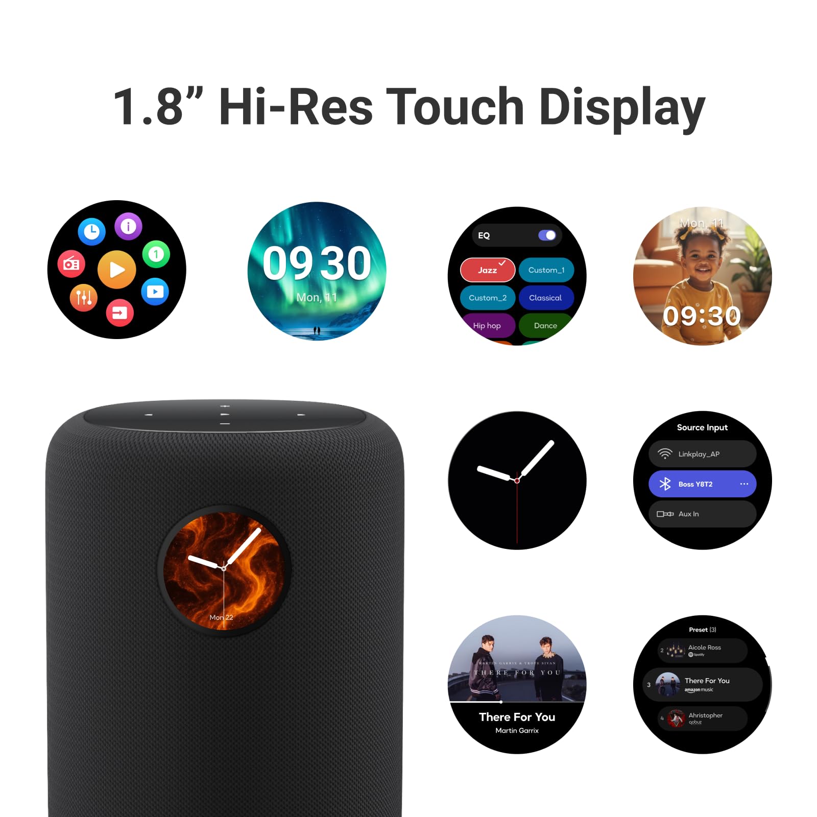 WiiM Smart Hi-Res Touch Speaker
