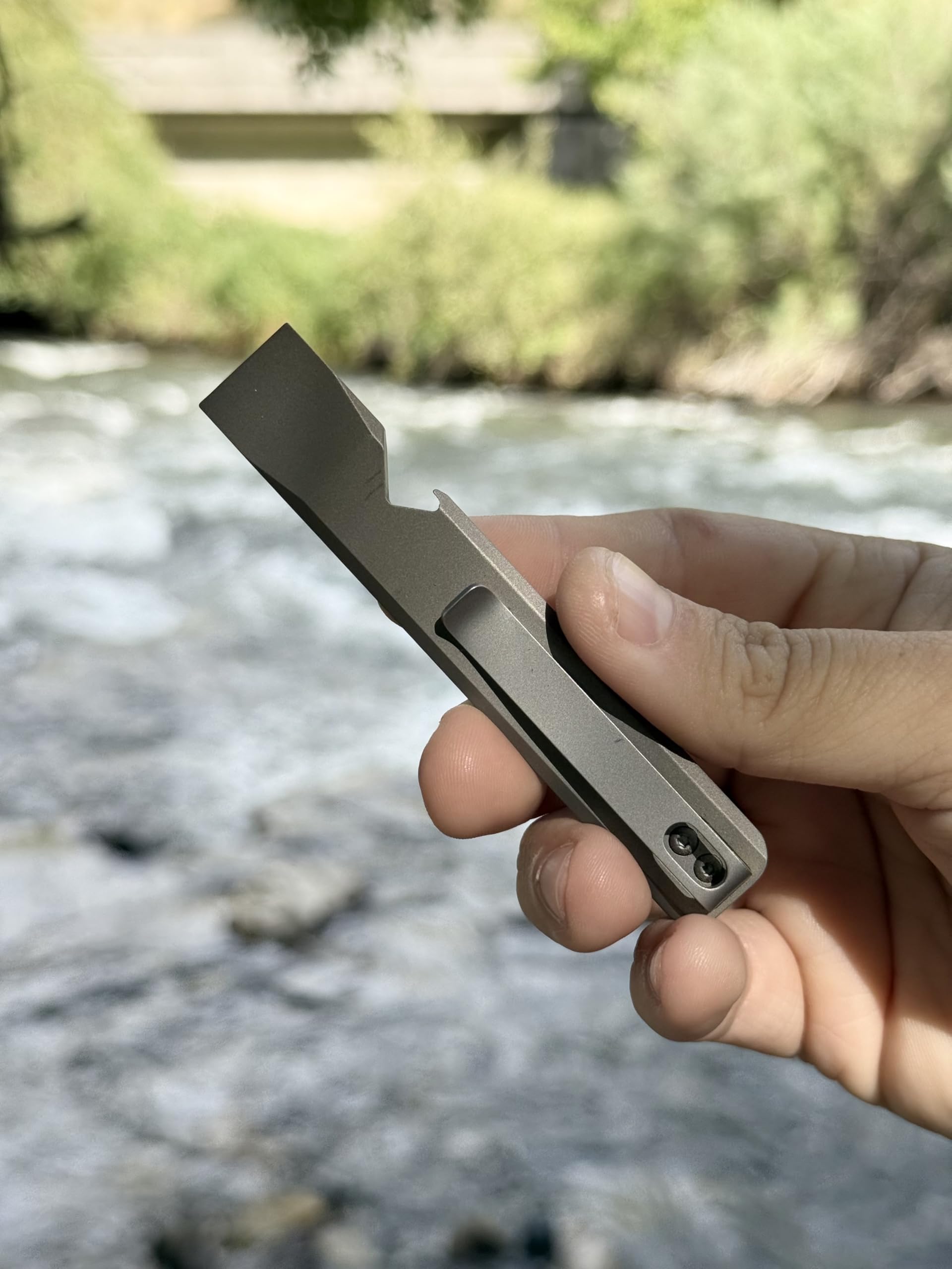 Slim Mini EDC Pry Bar Keychain