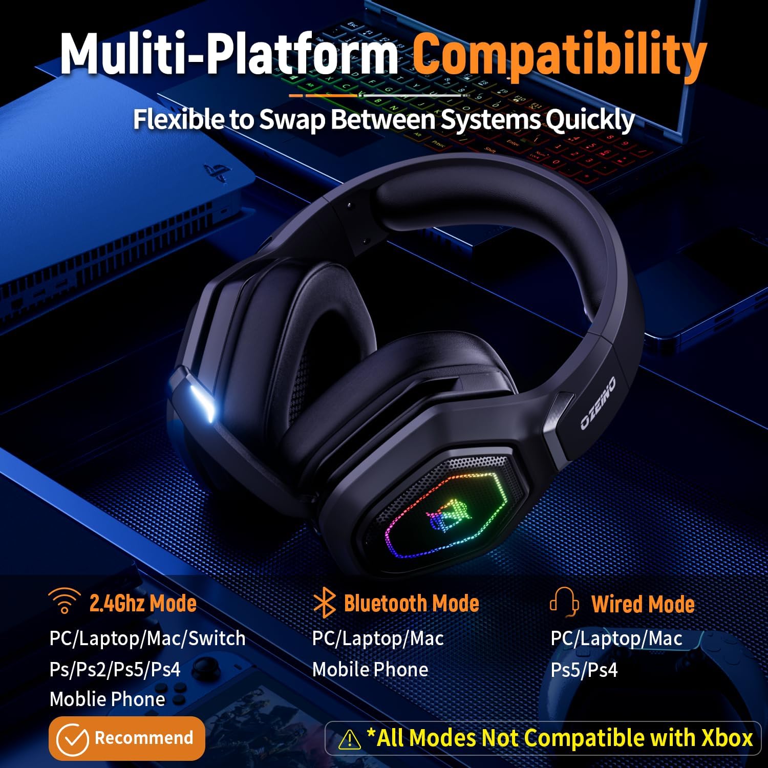 Ozeino OW810 Gaming Headset