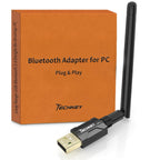 Techkey Long Range Bluetooth Adapter for Desktop PC