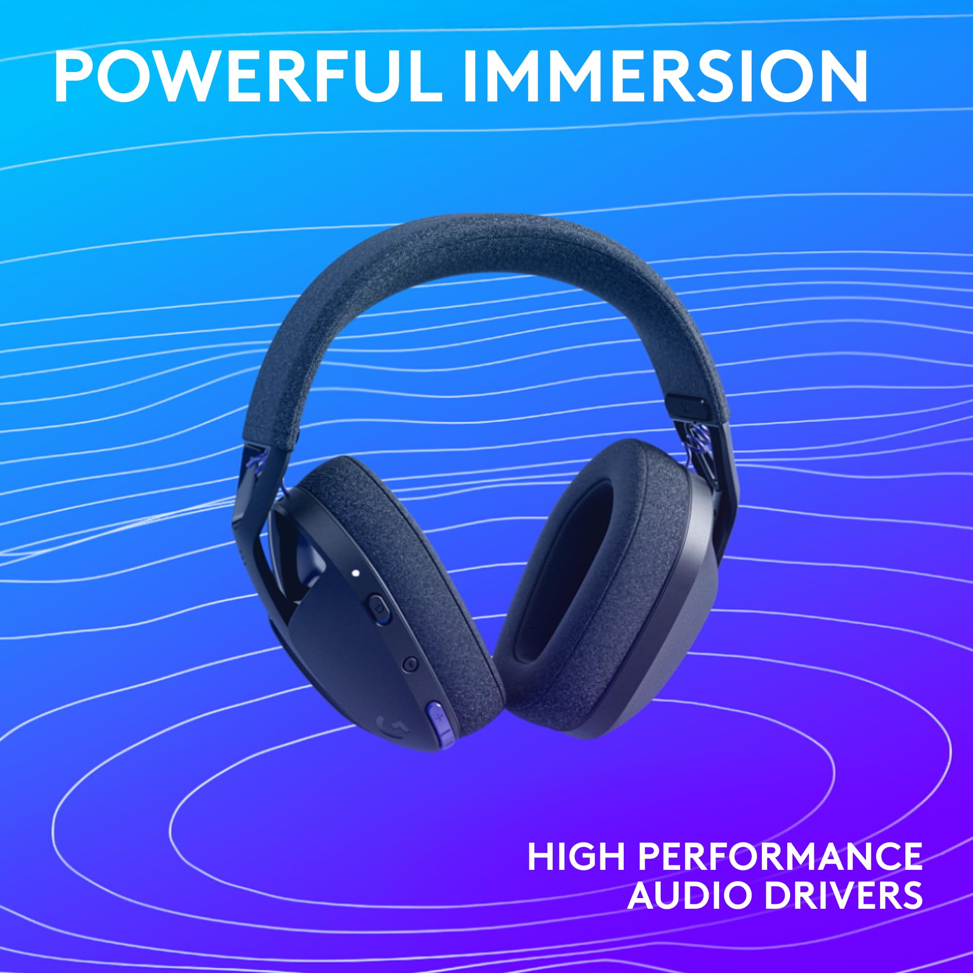 Wireless Gaming Headset, 20H Battery
