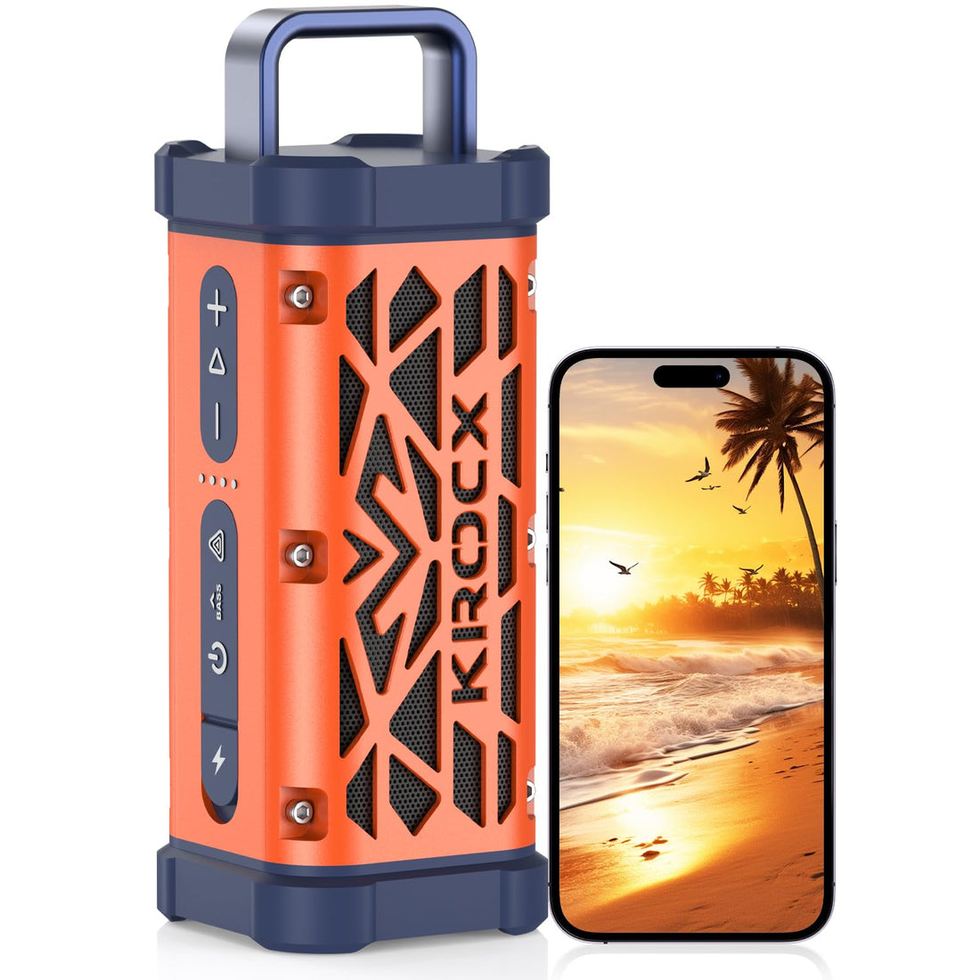KROCX TRAVOR Magnetic Outdoor Bluetooth Speaker