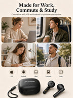True Wireless Earbuds, 25H Playtime