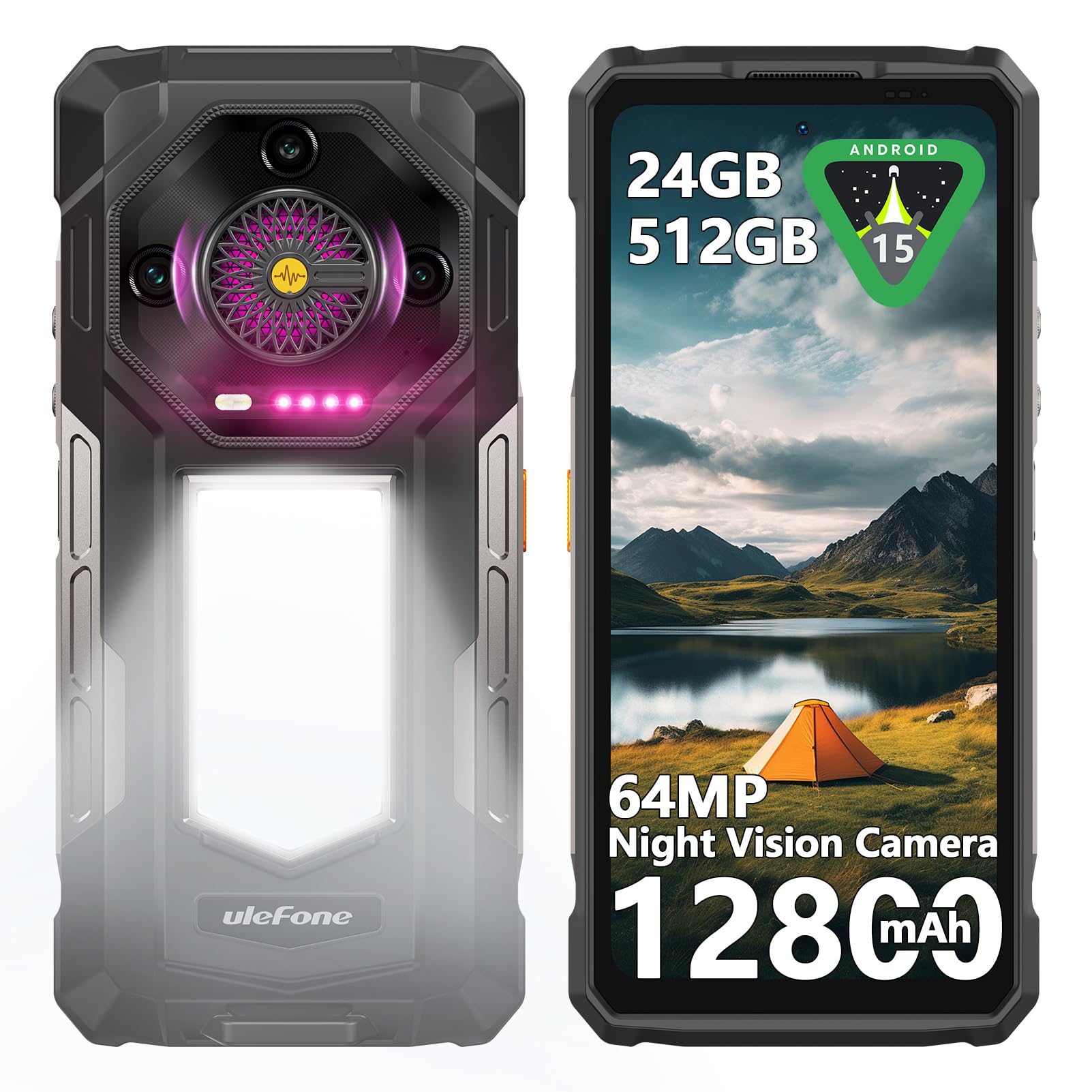 Ulefone Armor Rugged Android 15 Smartphone