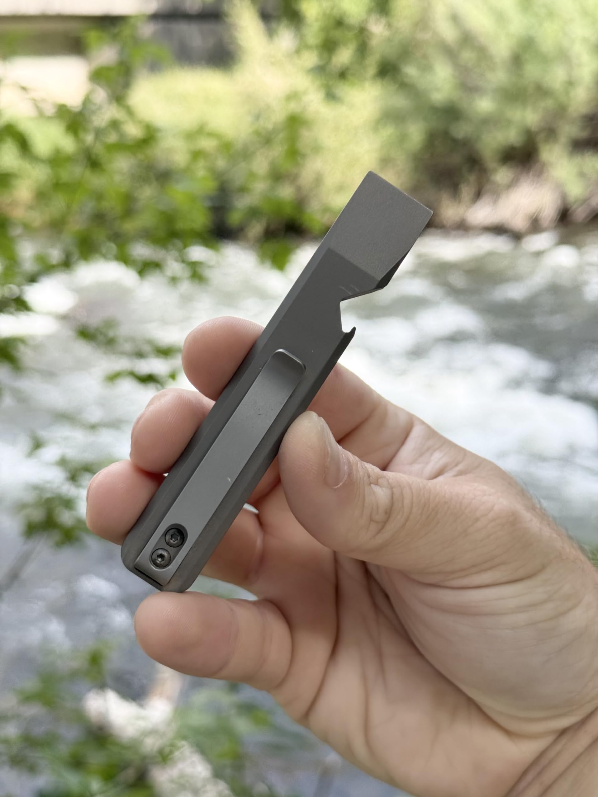 Slim Mini EDC Pry Bar Keychain