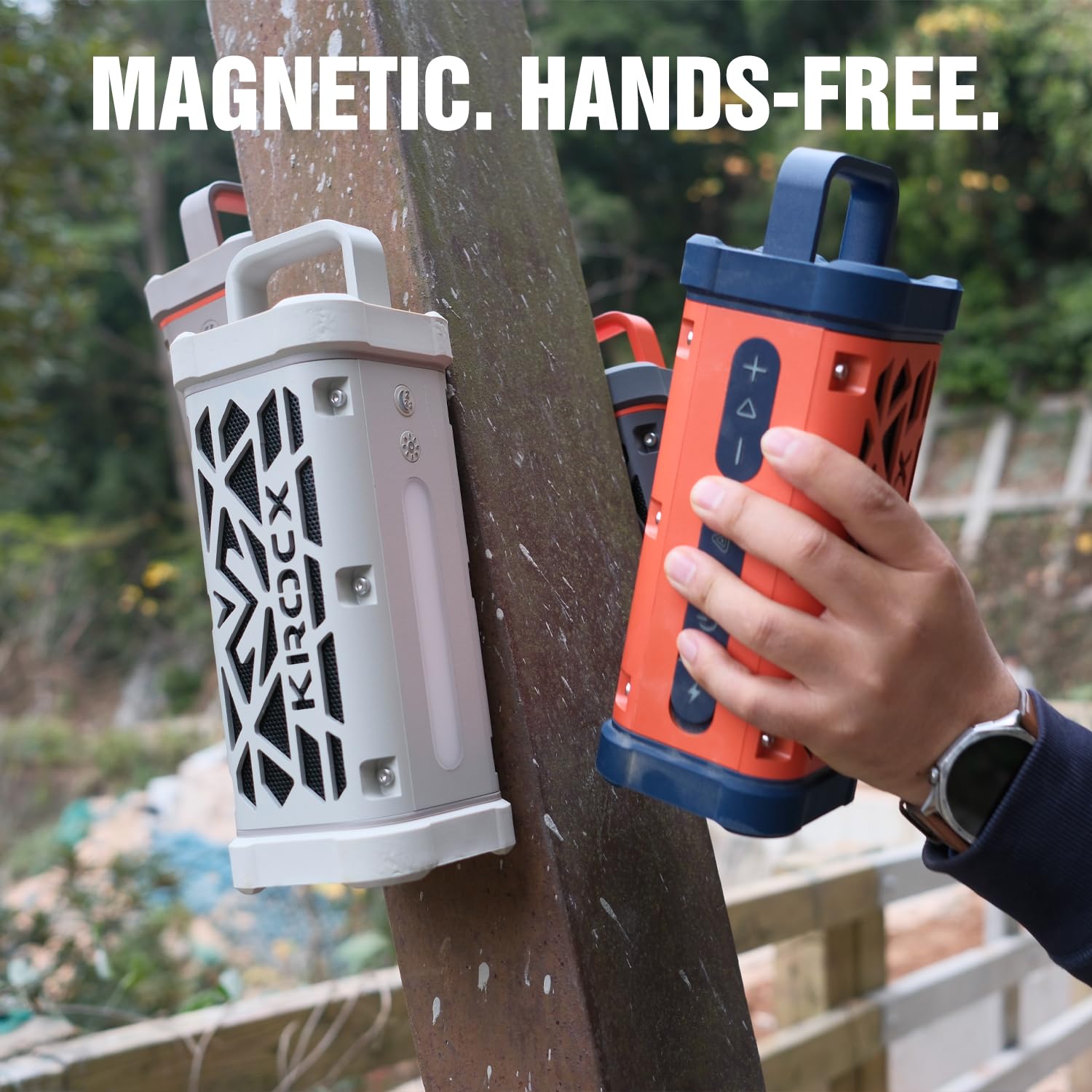 KROCX TRAVOR Magnetic Outdoor Bluetooth Speaker