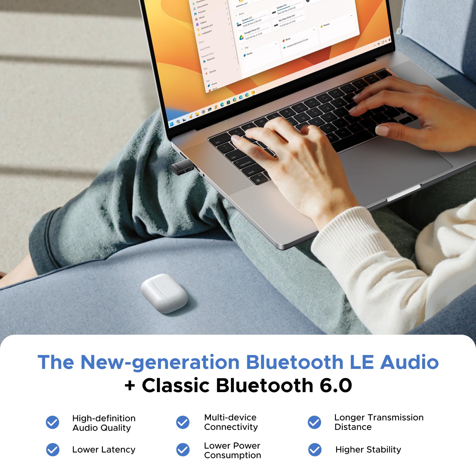 UGREEN Bluetooth 6.0 USB-C Audio Adapter