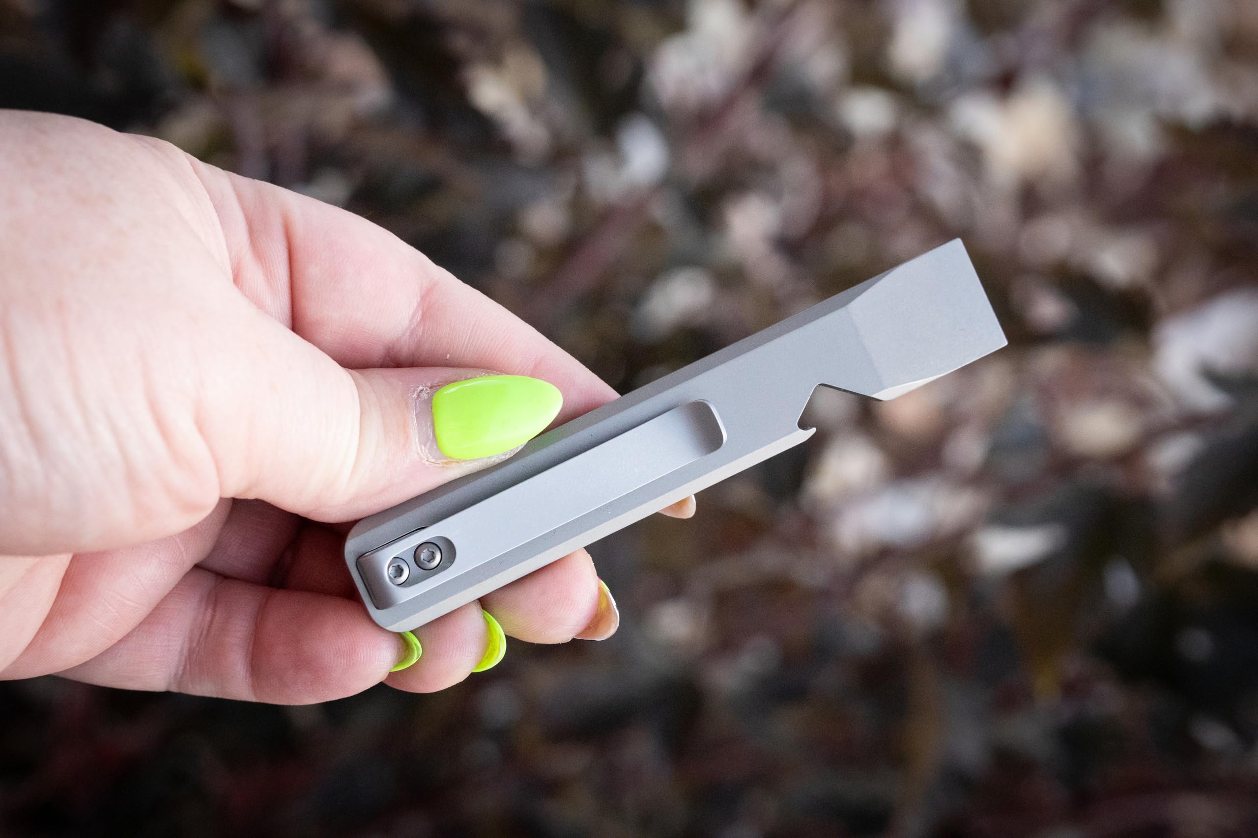 Slim Mini EDC Pry Bar Keychain
