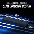 VisionTek USB-C Triple Display Docking Station