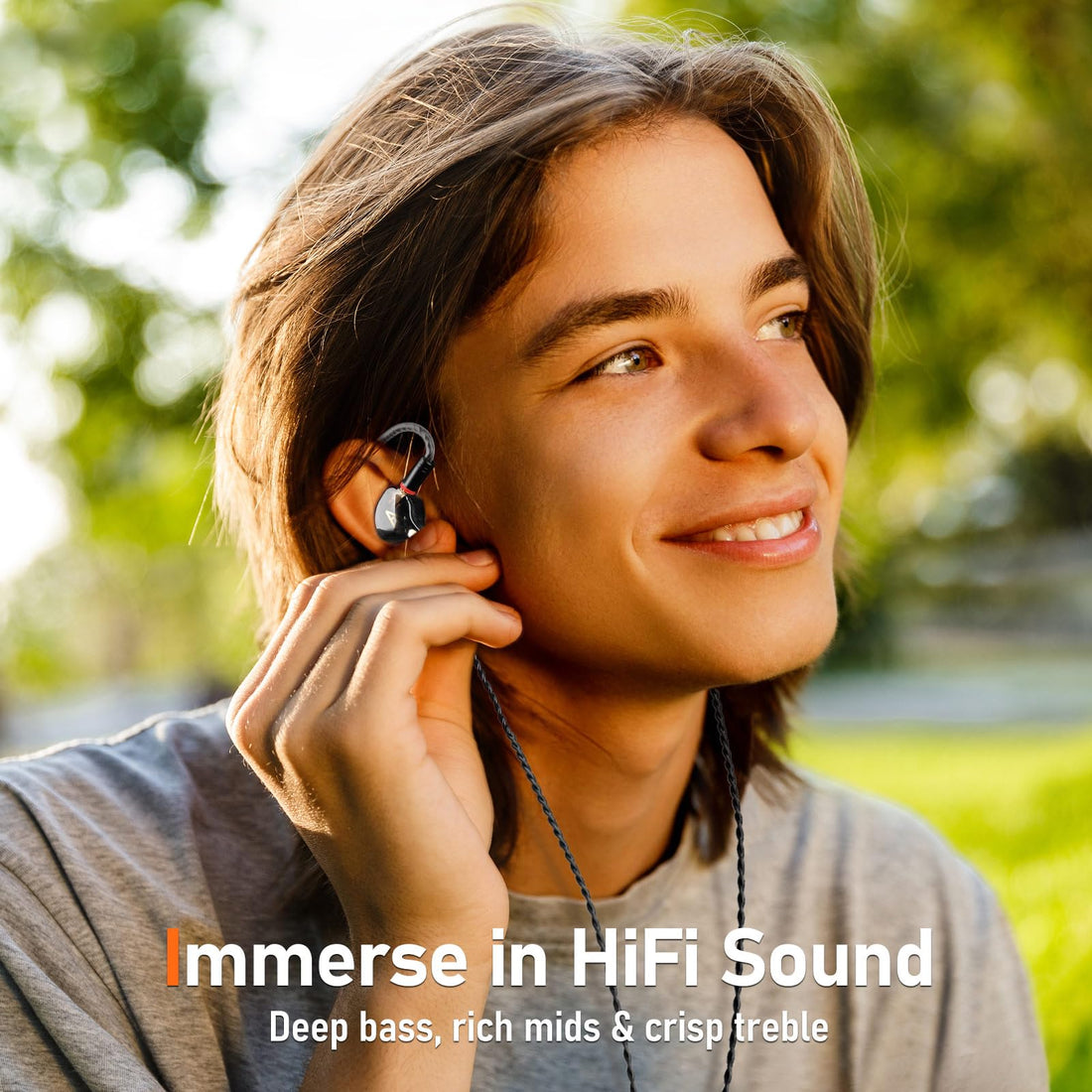 HiFi Wired Earbuds with Deep Bass