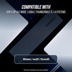 VisionTek USB-C Triple Display Docking Station