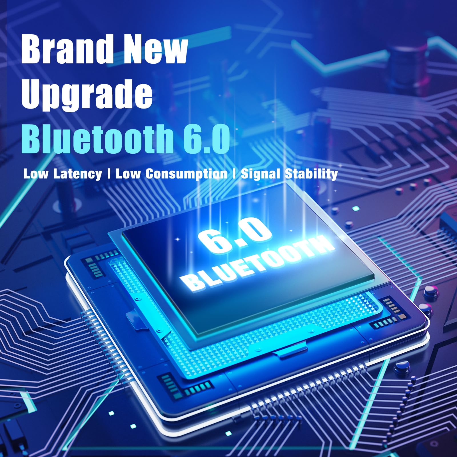 Over-Ear Bluetooth Headphones, 65H Playtime