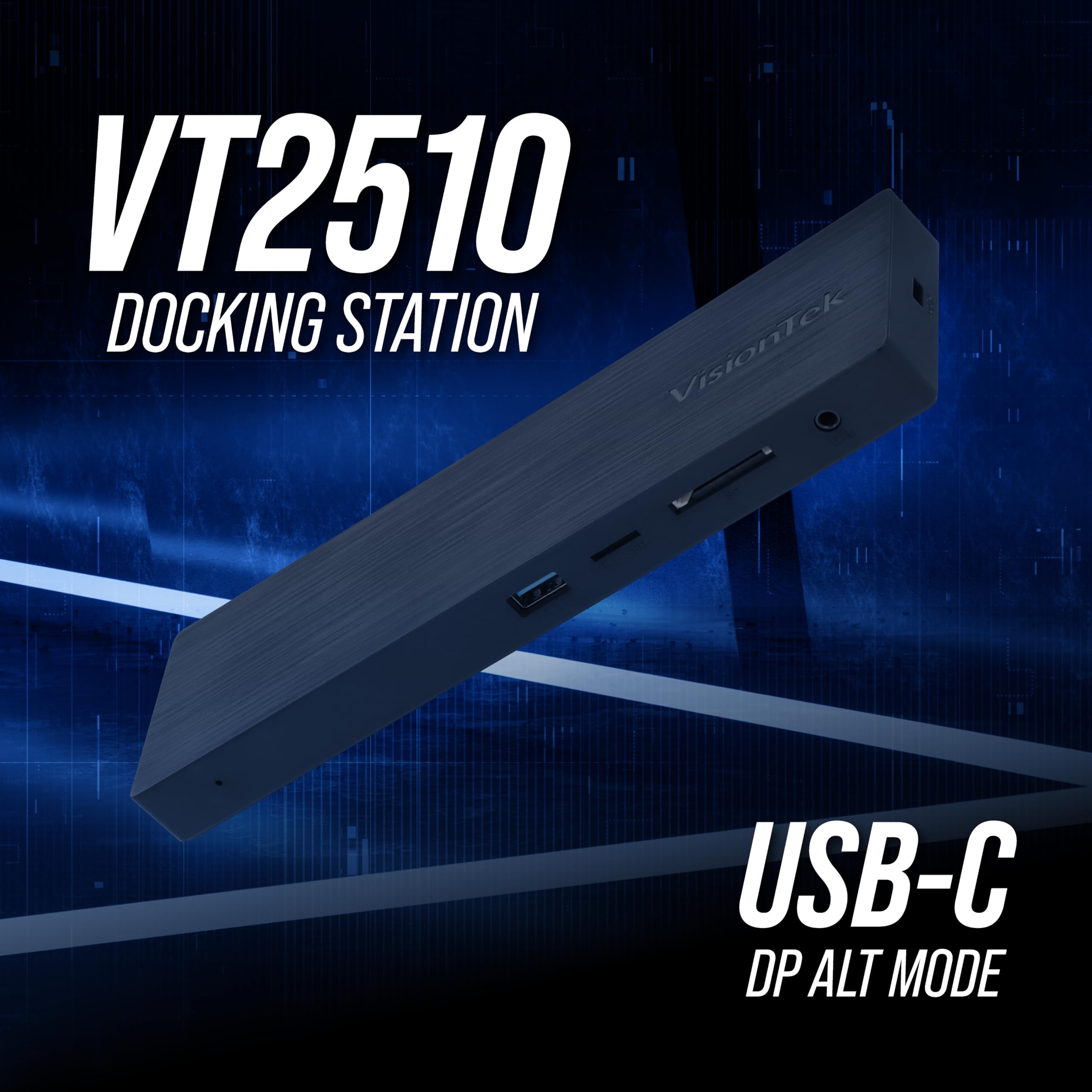 VisionTek USB-C Triple Display Docking Station