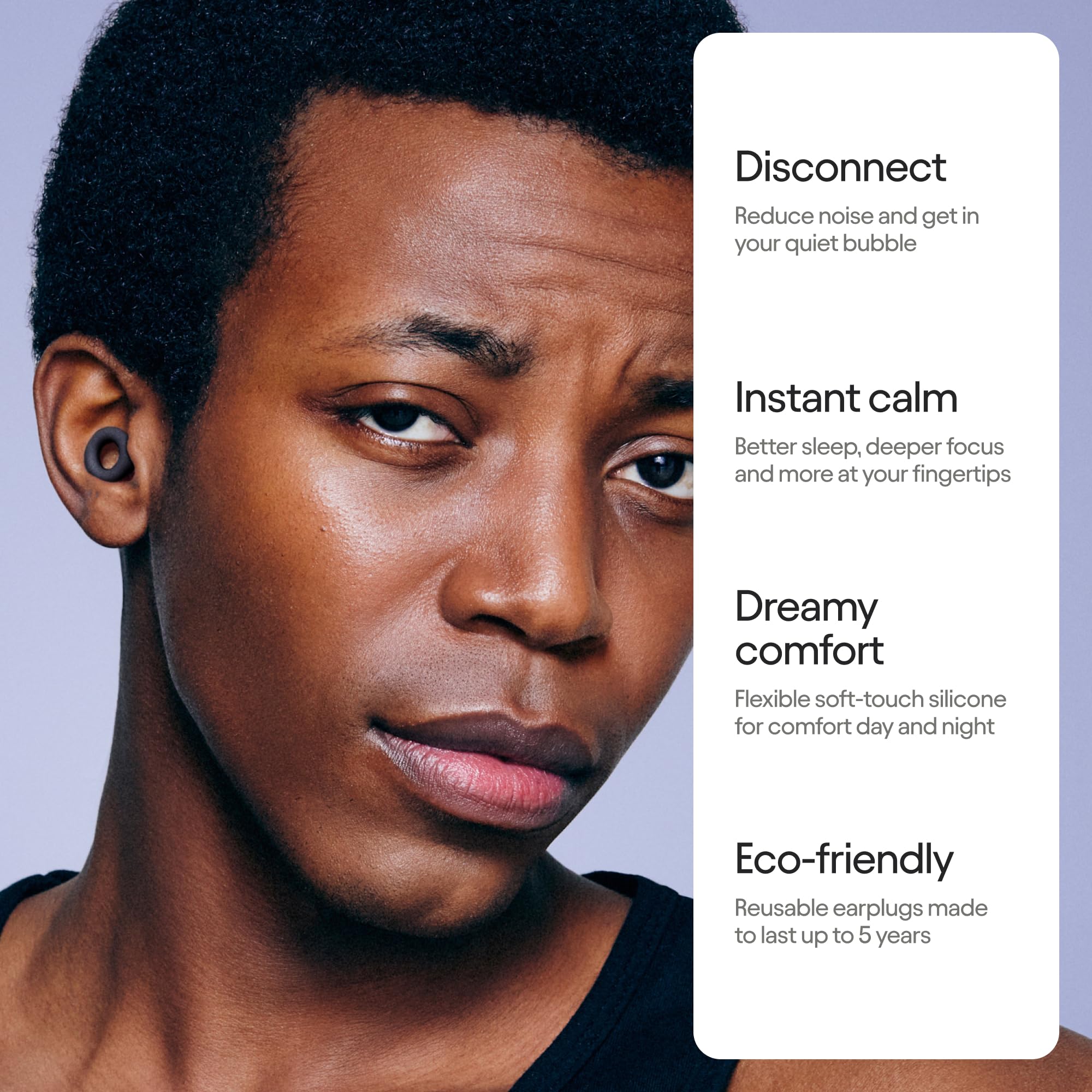 Reusable Noise-Reducing Ear Plugs